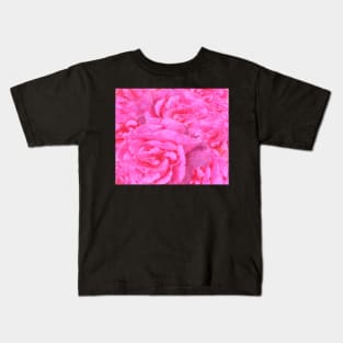 Flower Roses Pattern Kids T-Shirt